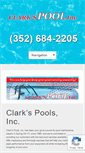 Mobile Screenshot of clarkspoolservices.com